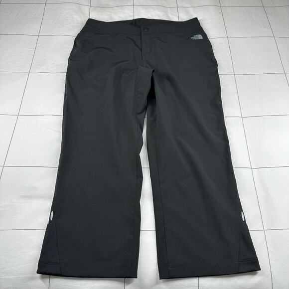 The North Face Pants Womens 6 Black Apex Flight Series Reflective Hiking Outdoor - Picture 1 of 12